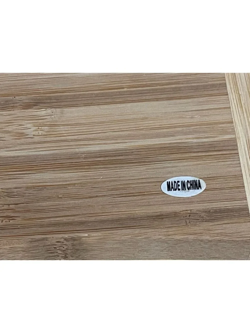 Bamboo Kitchen Cutting Board Wavy Edges Mini Cheese board